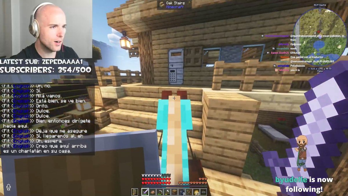 QSMP Updates on Twitter "🔴 Fit visited Quackity's house and saw Tilin