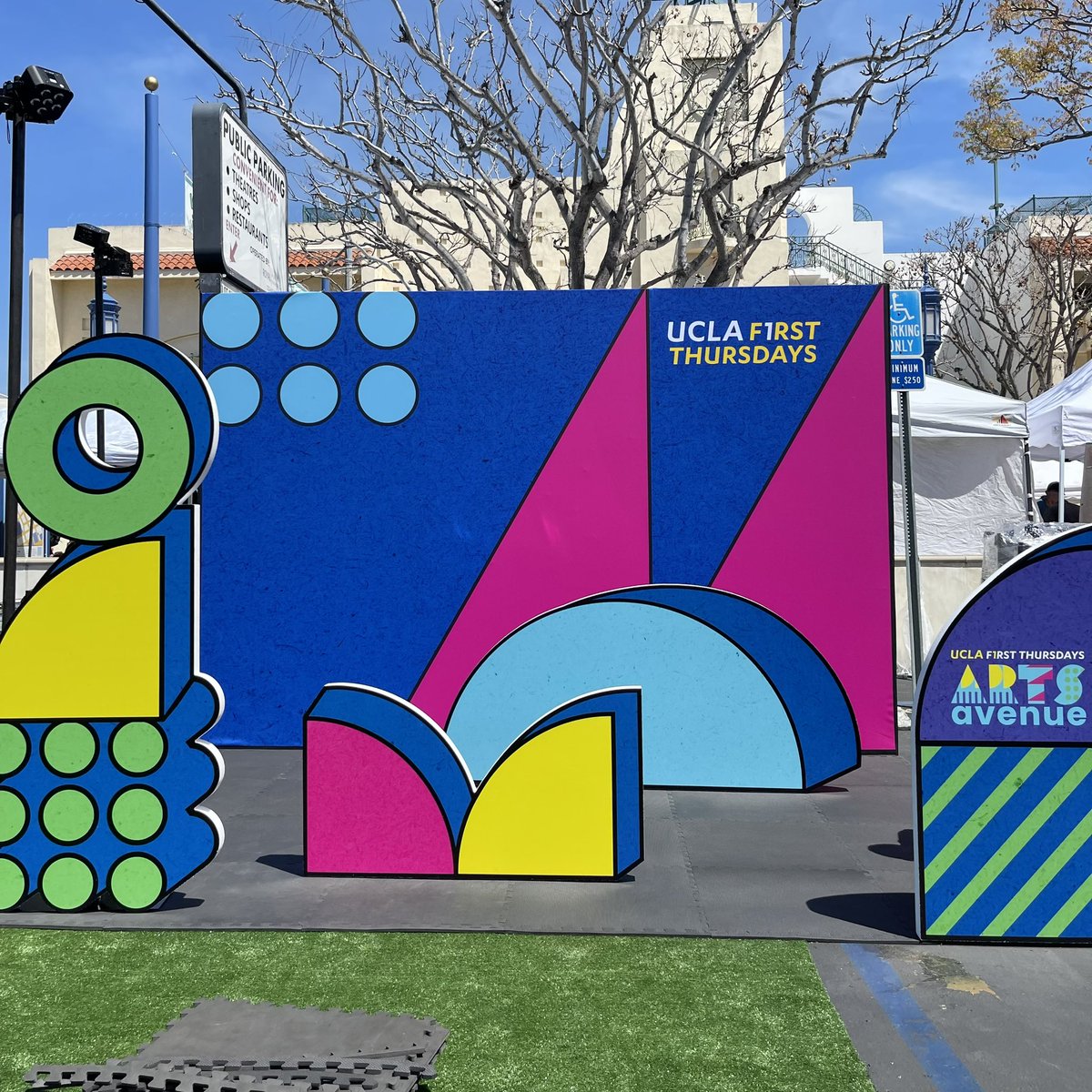 Sneak peek for tonight’s ‘Arts Avenue’ in <a href="/WestwoodVillage/">Westwood Village</a>! 👀 #UCLAFirstThursdays