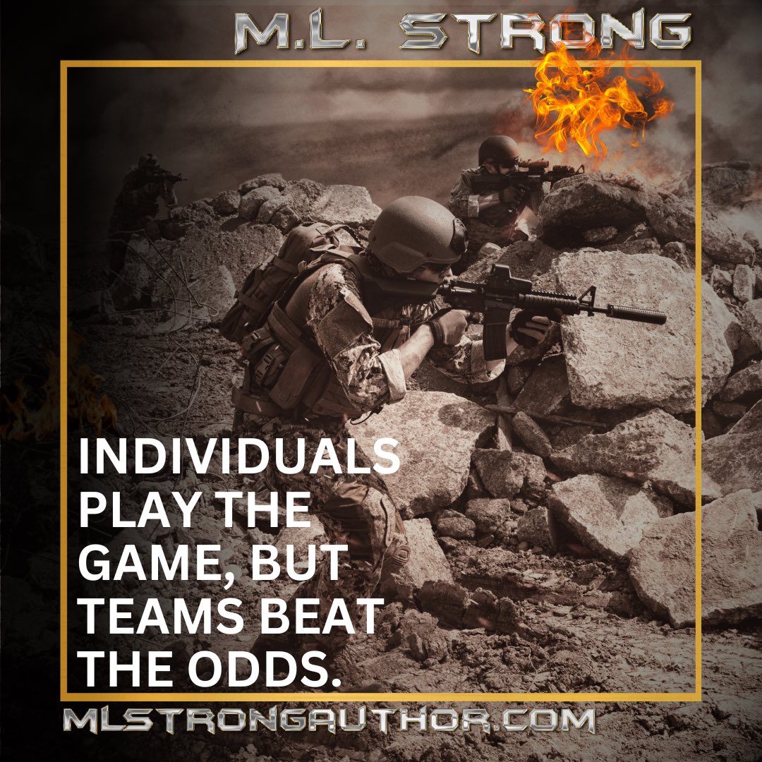 mlstrongauthor's tweet photo. “Individuals play the game, but teams beat the odds." 🔱🐸
https://t.co/QOproNpHqY
#lltb #theteams #teamsandshit #frogmen #UDT #sealteams #nsw #devgru #twoisone #sealtraining #trident #ethos #sealbooks #navyseals #globalforceforgood #hooyah #SEALsquadron #mission #courage https://t.co/pucWHTaBMy