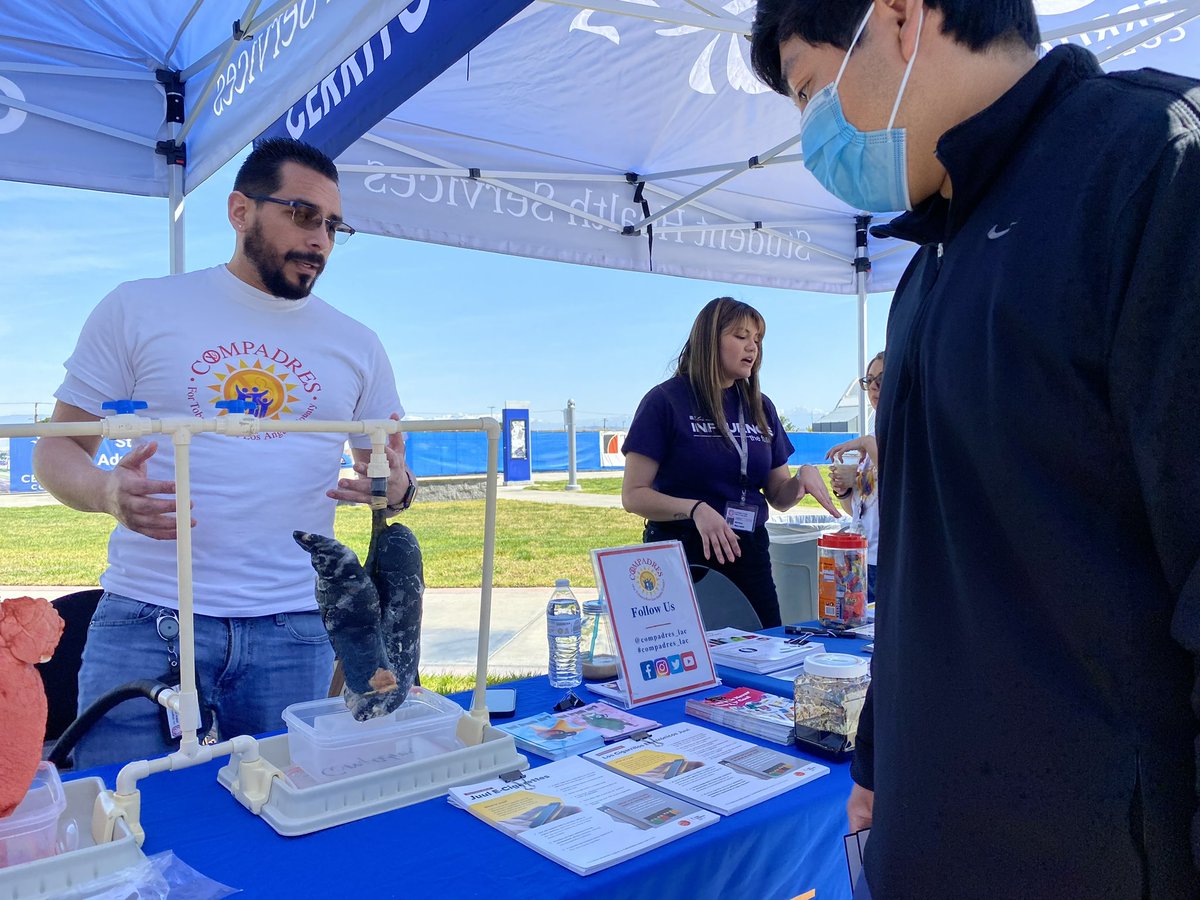 Compadres_LAC's tweet image. Today at #CerritosCollege raising #awareness and providing #information for all who want a #healthierfuture for themselves, loved ones and anyone else in between! Let's live #drugfree and #encourage others to do so as well.

More info: truthinitiative.org

#tobaccofree #sayno