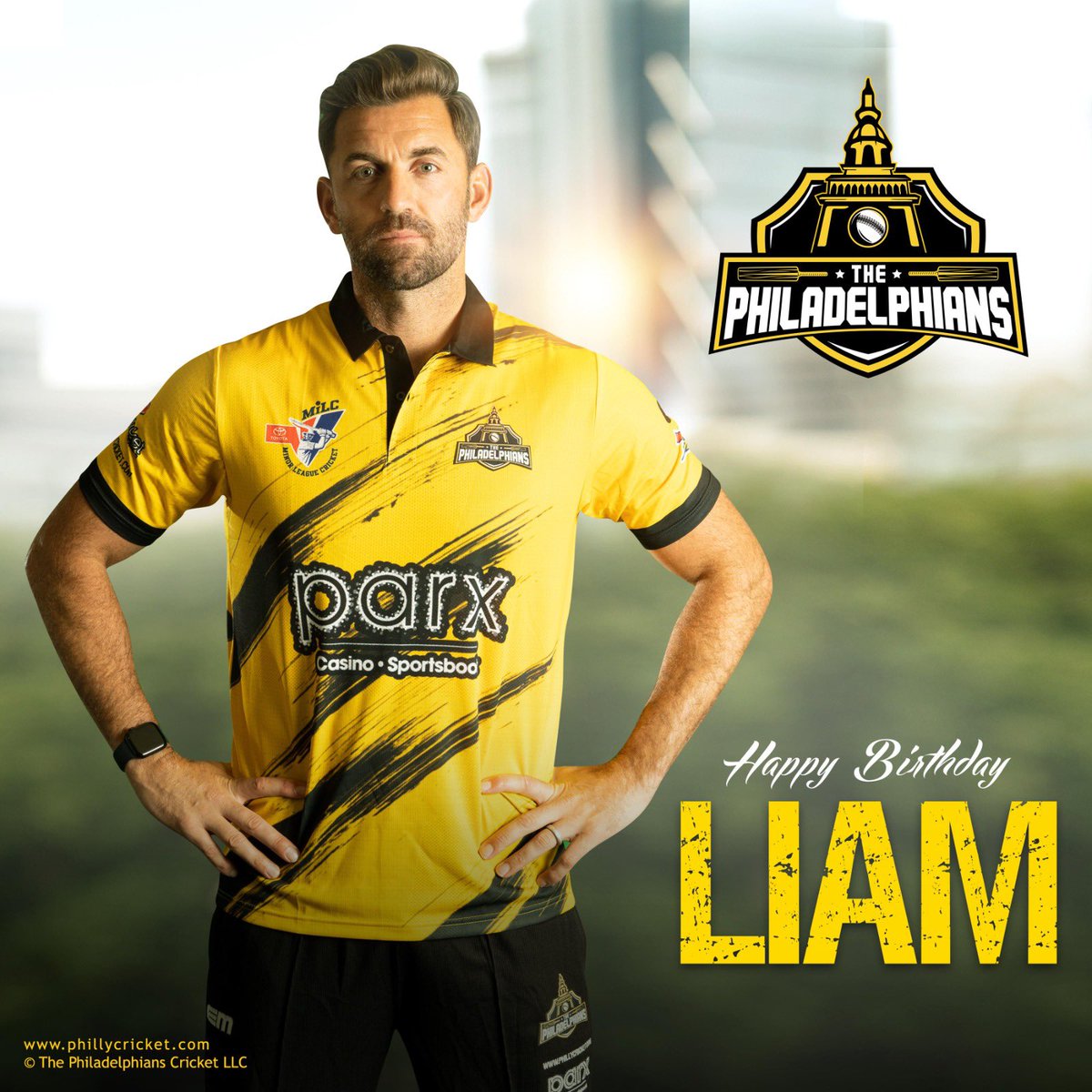 philly_cricket's tweet photo. Wishing a lovely birthday to our world cup winning superstar @Liam628 who continues to ply his trade in America as a marquee player, mentor, high performance coach and more!

May this be another stellar year coming your way, Pudsy 💛

#Birthday #USA #Cricket #LP17 #CricketTwitter https://t.co/IIgR9oVid8