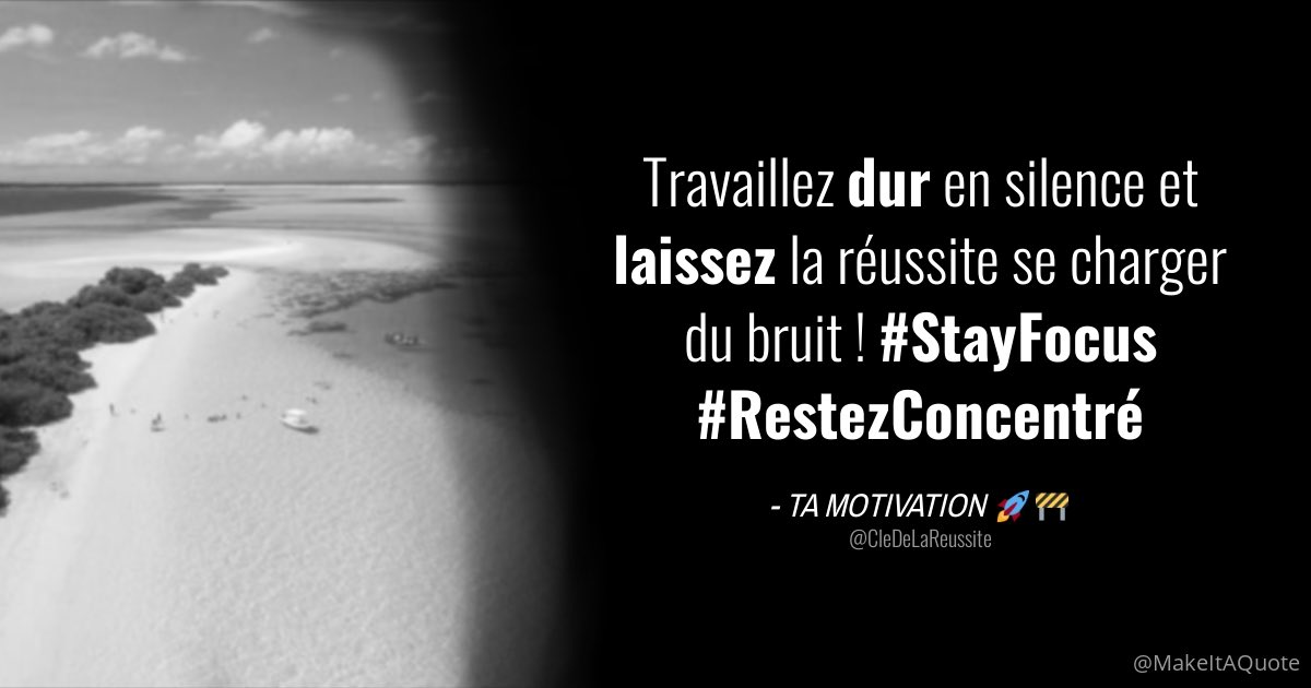 ForTheSuccess9's tweet photo. #StayFocus #RestezConcentré https://t.co/B7pt2nierx