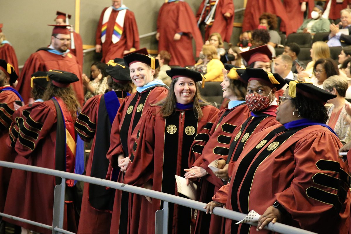 fsuannescollege's tweet photo. Graduation season is upon us! One more month, graduates! Tell us how you're feeling about graduation 👇 🎓 

#fsucoe #fsueducation #graduation #floridastate https://t.co/qhy92gBRYK