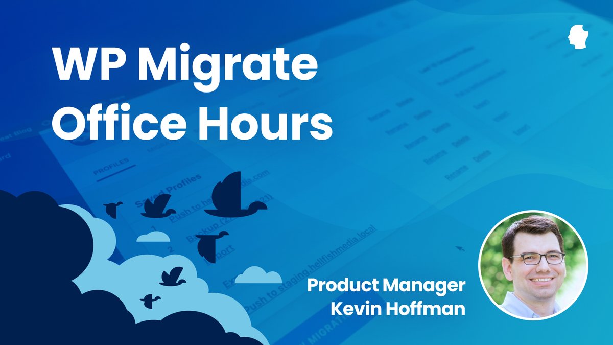 As the Product Manager of WP Migrate, I'm opening up my calendar to connect with anyone who wants to help improve #WordPress migrations and inform our roadmap. Whether you're a customer or not, book a time slot and let's talk migrations. calendar.app.google/HZpt34Sp4Mjjnm…