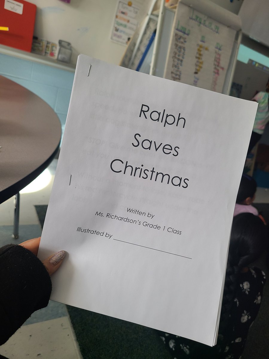 PriyankaDPrasad's tweet image. A wonderfully crafted, full of laughter new story for our #classroomlibrary! 2F loved listening to this story during our read aloud today! Thank you grade 1s! @ms_a_richardson