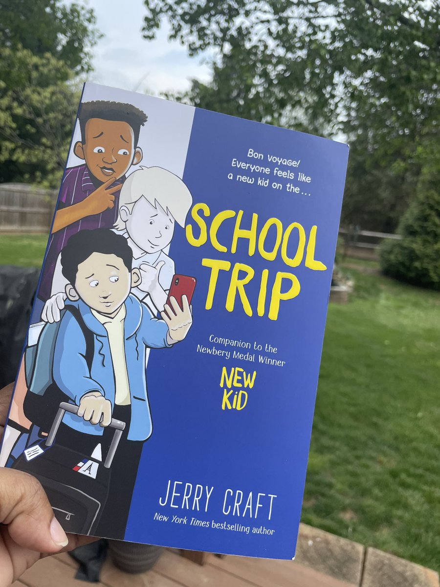 Just in time for spring break! <a href="/JerryCraft/">Jerry Craft</a>