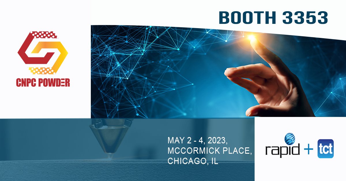 We are happy to announce our attendance at #RAPID+TCT 2023 in Chicago in the first week of May. Our team will be on hand to take care of all your most unique powder needs. 
lnkd.in/gBBuUifU