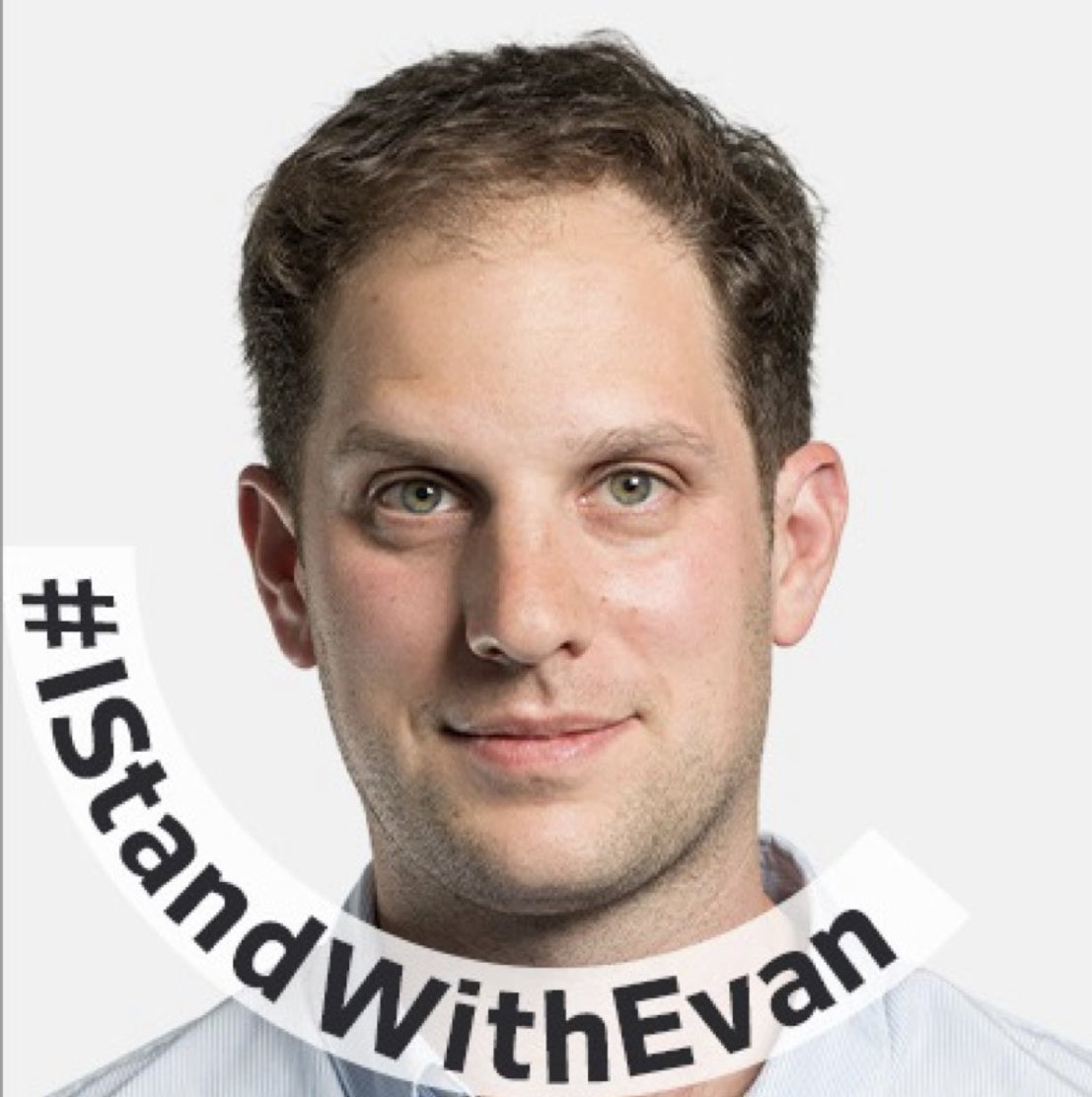 Scripps News stands with Evan Gershkovich, the Wall Street Journal, and for freedom of the press. #IStandWithEvan