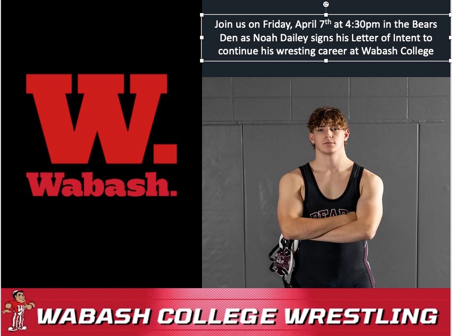 Tomorrow is the day.  Another step forward.  Bears Family please join us as Noah signs to continue his wrestling career next year <a href="/WabashCollege/">Wabash College</a>!  So excitement for his next journey!

<a href="/wabashwrestling/">Wabash Wrestling</a> <a href="/LCWrestlingBear/">Lawrence Central Bears Wrestling</a> <a href="/LCHSAthletics/">LCHSAthletics</a> <a href="/LCHSBears/">Lawrence Central</a> <a href="/LCHSBAC/">LCBAC</a>