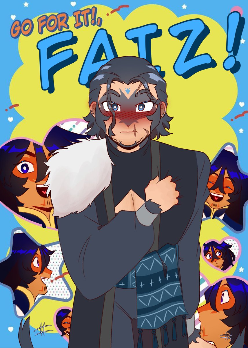 GO FOR IT, FAIZ!
Lionblade is so real, guys

What hurts me the most is that hidden I that looks like a T- and it pains me soooo much ooouuugh- but nvm-

Faiz belongs to @/HakuHanaz

#lkmoc #monkiekidoc #oc