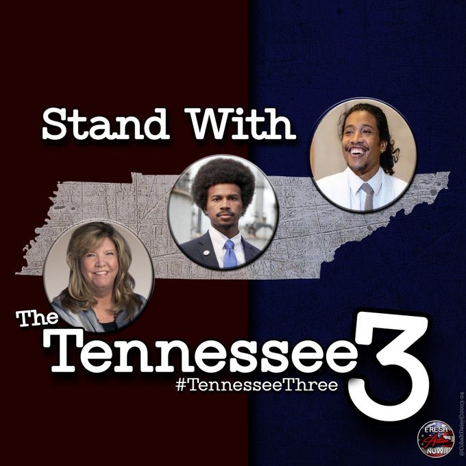 Stand with the #Tennessee3 The Fascist Republicans just made a huge mistake!
