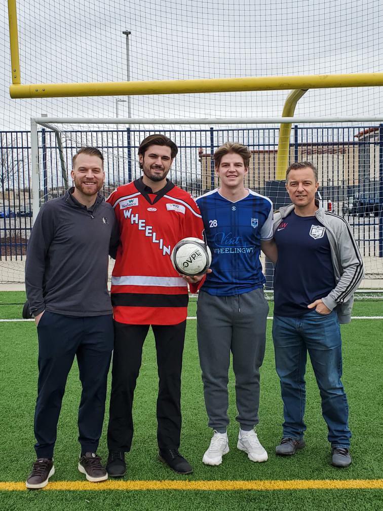 WheelingNailers's tweet photo. We are excited to join the @wvhighlandersfc in a strategic partnership! Check out the Highlanders in their OVPL season opener on May 20th at the Highlands Sports Complex! ⚽️ 🤝 https://t.co/5lJoIbvee0