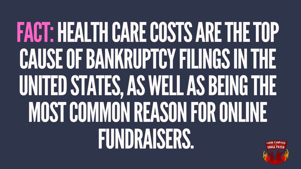 No one should go bankrupt because they can’t pay their healthcare bills. This is immoral. The U.S. can do better. #HealthcareForAll

Read More: freep.com/story/news/hea…