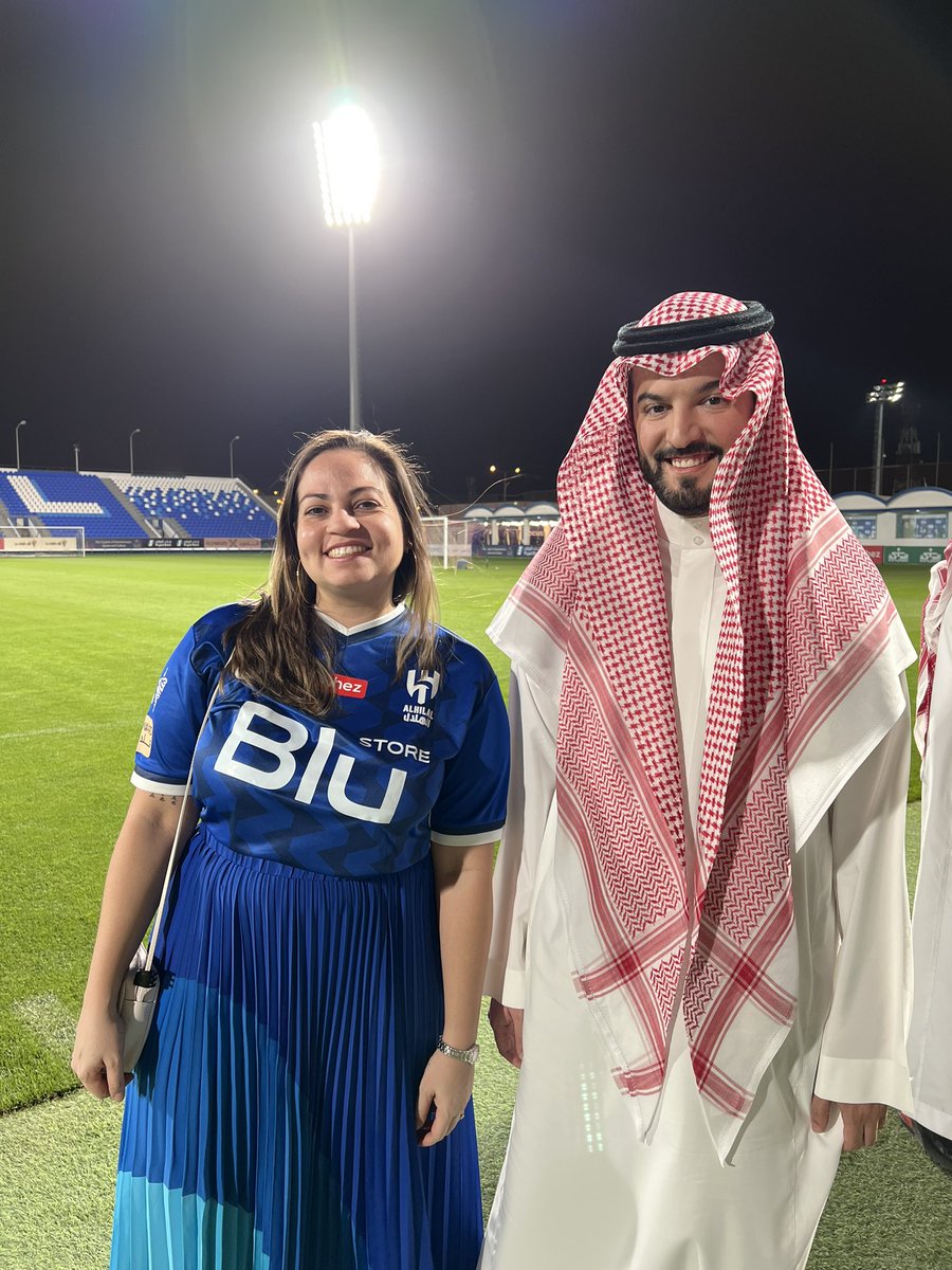 alinenaarabia's tweet photo. It was a quick visit to @Alhilal_FC!
We are already leaving… Tomorrow I’ll go to the match!!! 
💙💙💙💙💙💙💙💙💙 https://t.co/tCcqC8wz62