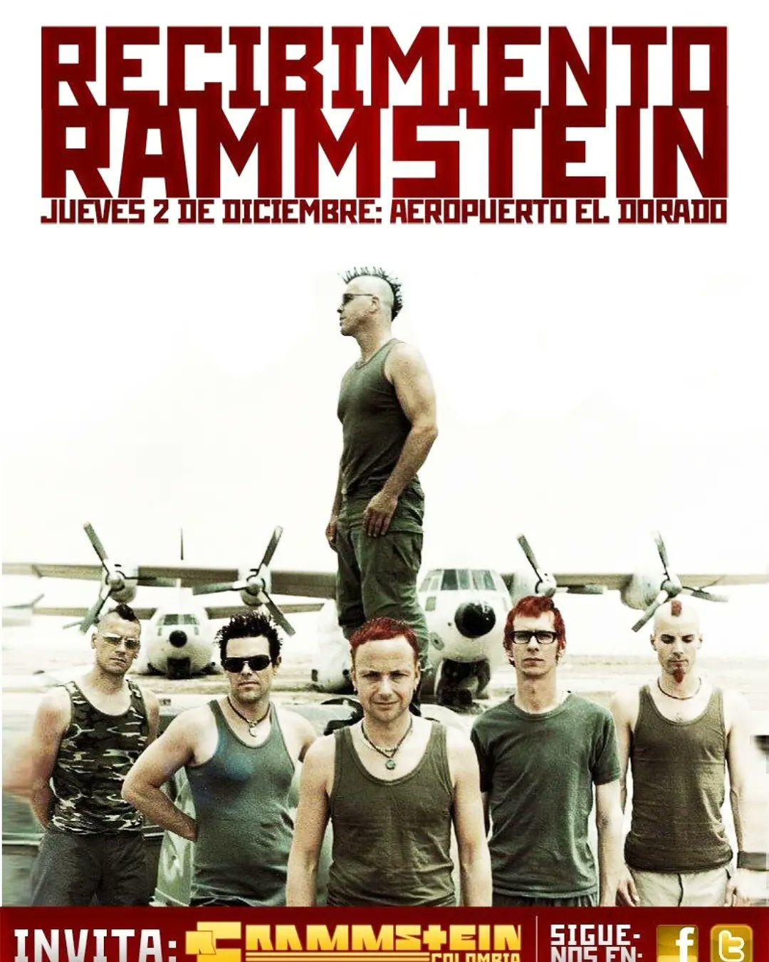 Rammstein Colombia (RammsteinCol) / Twitter