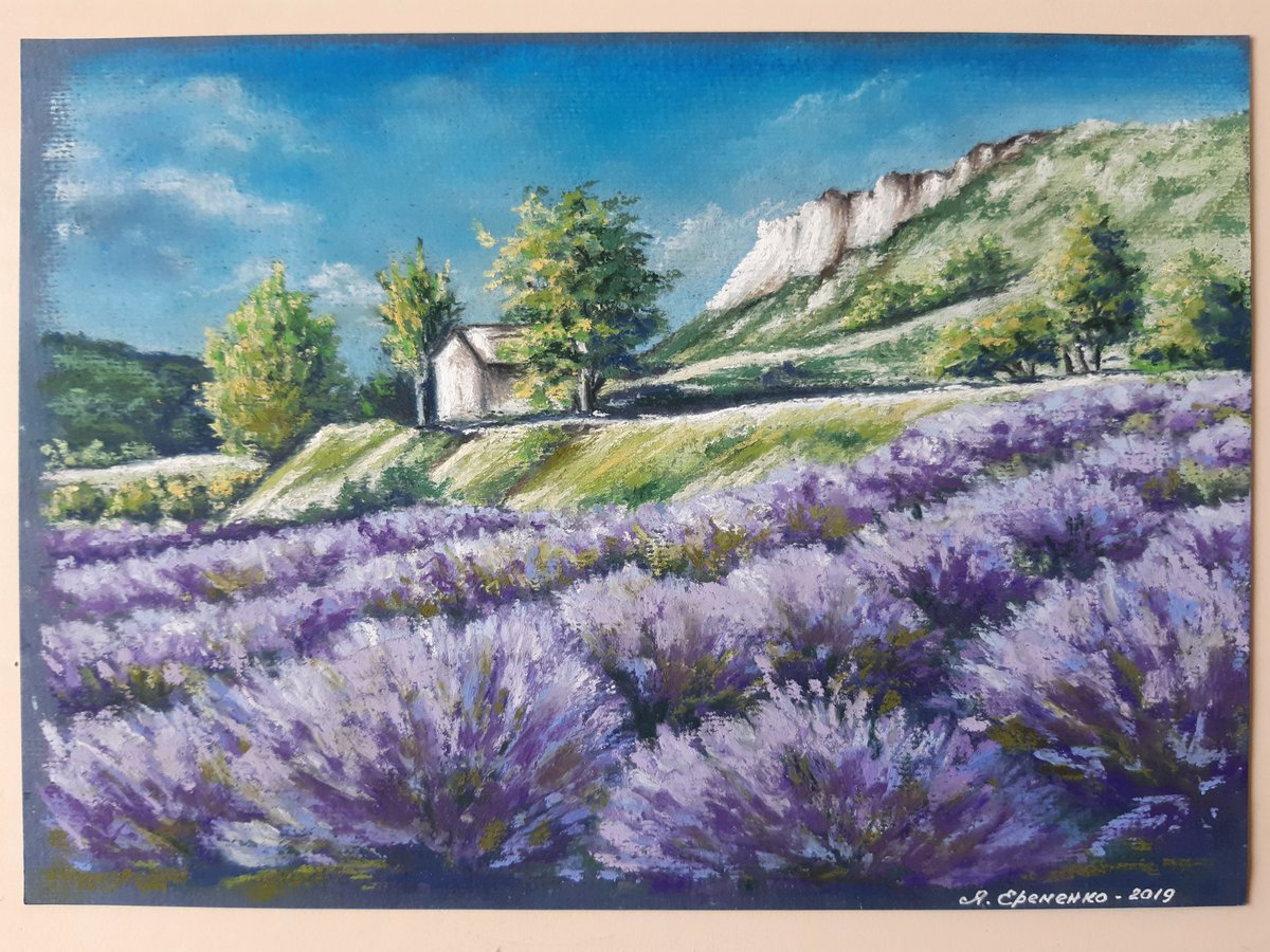 My little 'Provence' Soft pastel on paper 21×30 cm
#franchelandscape #art #lavender #Artists #ArtisticofSociety #artwork #PastelLove #pastelcolors #pastelpaiting #softpastels #artistsontwitter #landscapepainting #flowers #pastelartist #Galeria #yanayeremenkoart