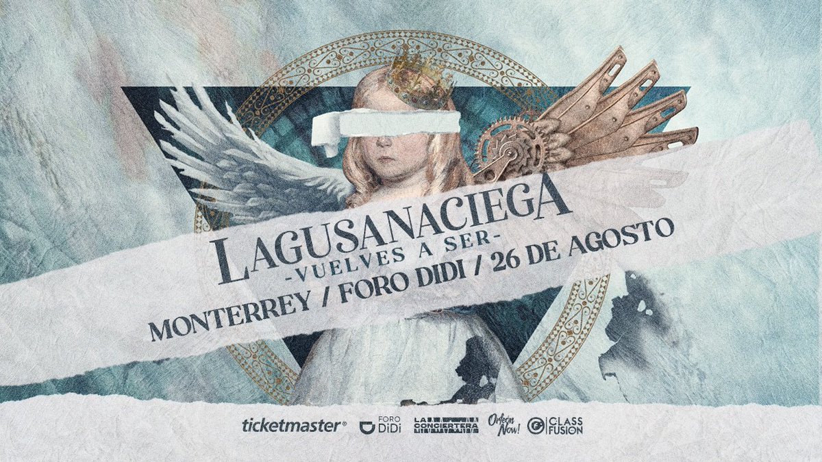 ¡@LaGusanaCiega regresa a #Monterrey! 🎸🤘 La agrupación de rock alternativo se estará presentando en el escenario del @ForoDiDi el 26 de Agosto. 🔜 En esta gira titulada “Vuelves a Ser”, la banda nos llevará en un recorrido por sus mejores éxitos, además de interpretar temas