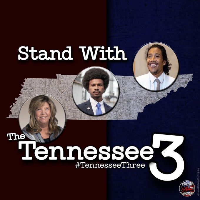 Do you stand with the #TennesseeThree? Rt and make sure your friends know what Republicans are doing to democracy.