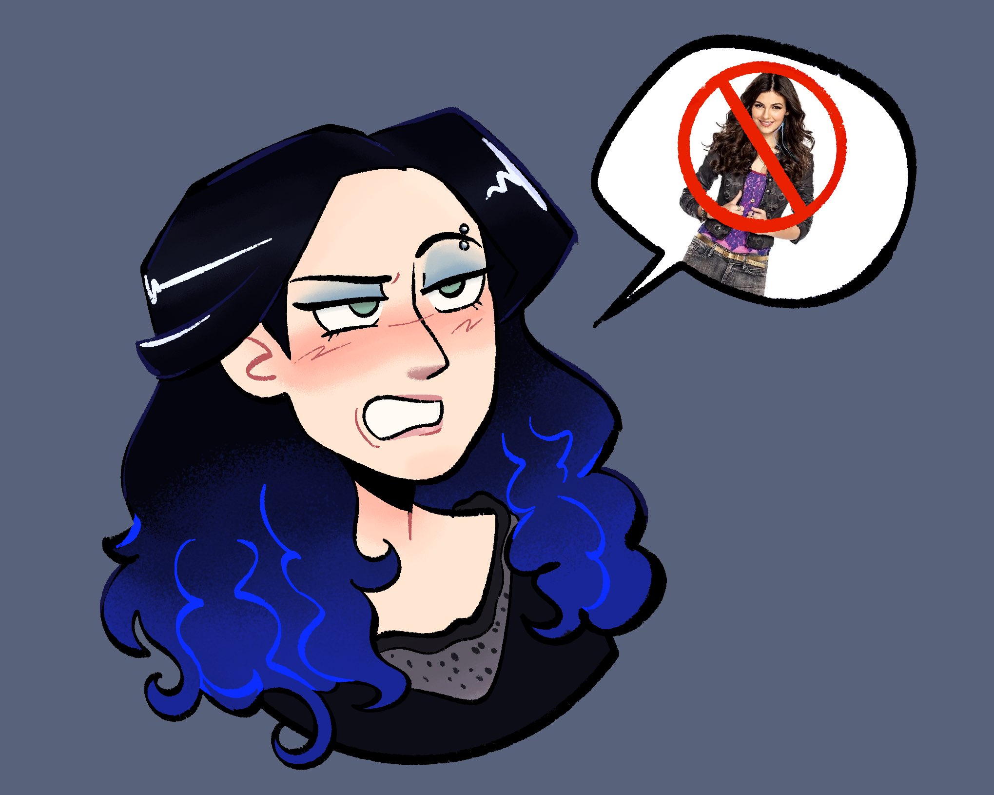 ✨olivia✨ on X: fuck tori vega. victorious fanart in 2023. Has