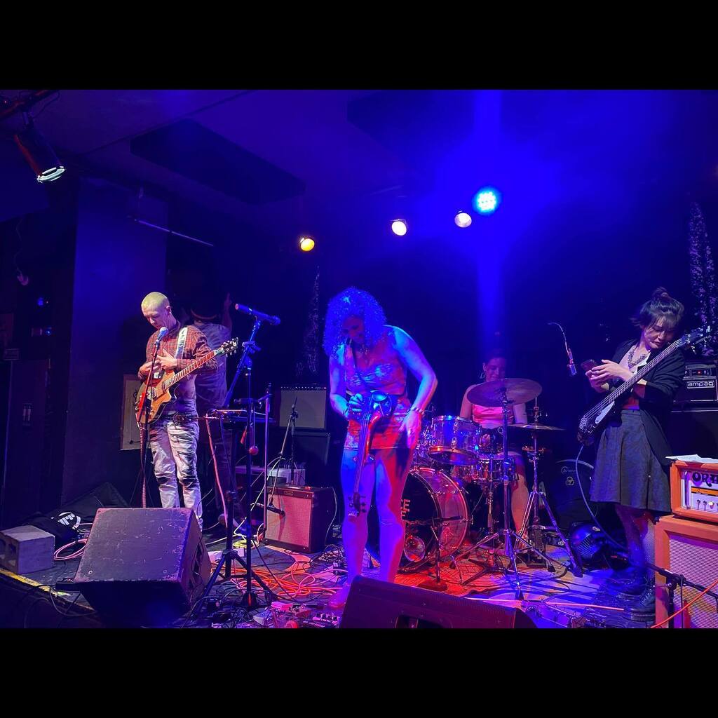 Slut Magic (@slutmagicmusic) on Twitter photo Wahhhh <a href="/goldsoundsbar/">Gold Sounds Brooklyn</a> was fantastic on Monday!!! Tomorrow we will be on <a href="/radiofreebk/">Radio Free Brooklyn</a> with <a href="/scotteinhorn/">📻 Scott Einhorn 🎙</a> from 8-10pm so learn all our secrets
⚡️🧞♀️⚡️🌈⚡️
And Tuesday we’ll be at @theboweryelectric with @mrclitandthepinkcigarettes and @karabasbarabasbk 💫🌸💫
📸: <a href="/aporesis/">Apo 👀 🏳️🌈</a> Wahhhh <a href="/goldsoundsbar/">Gold Sounds Brooklyn</a> was fantastic on Monday!!! Tomorrow we will be on <a href="/radiofreebk/">Radio Free Brooklyn</a> with <a href="/scotteinhorn/">📻 Scott Einhorn 🎙</a> from 8-10pm so learn all our secrets
⚡️🧞♀️⚡️🌈⚡️
And Tuesday we’ll be at @theboweryelectric with @mrclitandthepinkcigarettes and @karabasbarabasbk 💫🌸💫
📸: <a href="/aporesis/">Apo 👀 🏳️🌈</a>