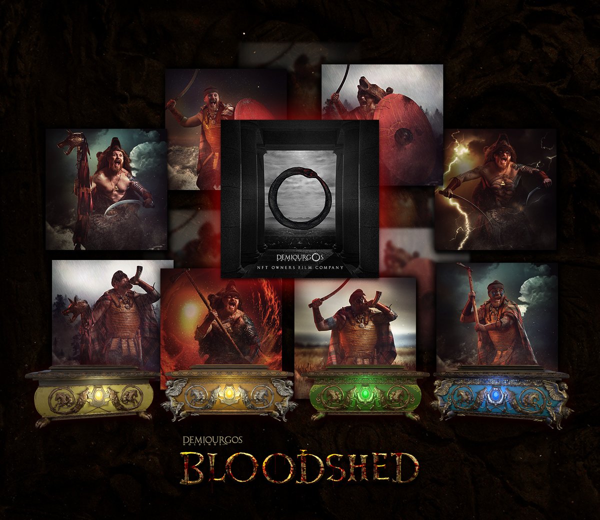 More than 800 #EGLD rewarded to our holders in 3 months from January 1st to April 6th 2023.

The Bloodshed lottery closed and we are quite happy with the results and the partnership we forged and all the blood and tears we shed over the past 2 months.

The Bloodshed collection