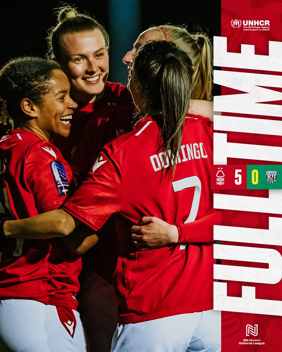 NFFCWomen's tweet photo. THE REDS WIN AND GO SEVEN CLEAR AT THE TOP! https://t.co/JeKX2REsoH