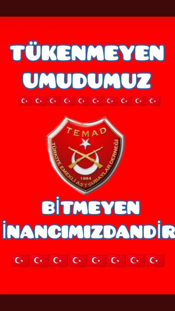MehmetOzbay_26's tweet photo. #AstsubayınaSahipÇık
Tükenmeyen umudumuz bitmeyen inancımızdandır.
Statümüzün karşılığını elbette alacağız.
@yilmaz_ismet58
@MustafaSentop
@RTErdogan
@dbdevletbahceli
@kilicdarogluk
@meral_aksener
@AhmetAYDIN_02
@CHPMuratBakan https://t.co/kpWOtcDsd3