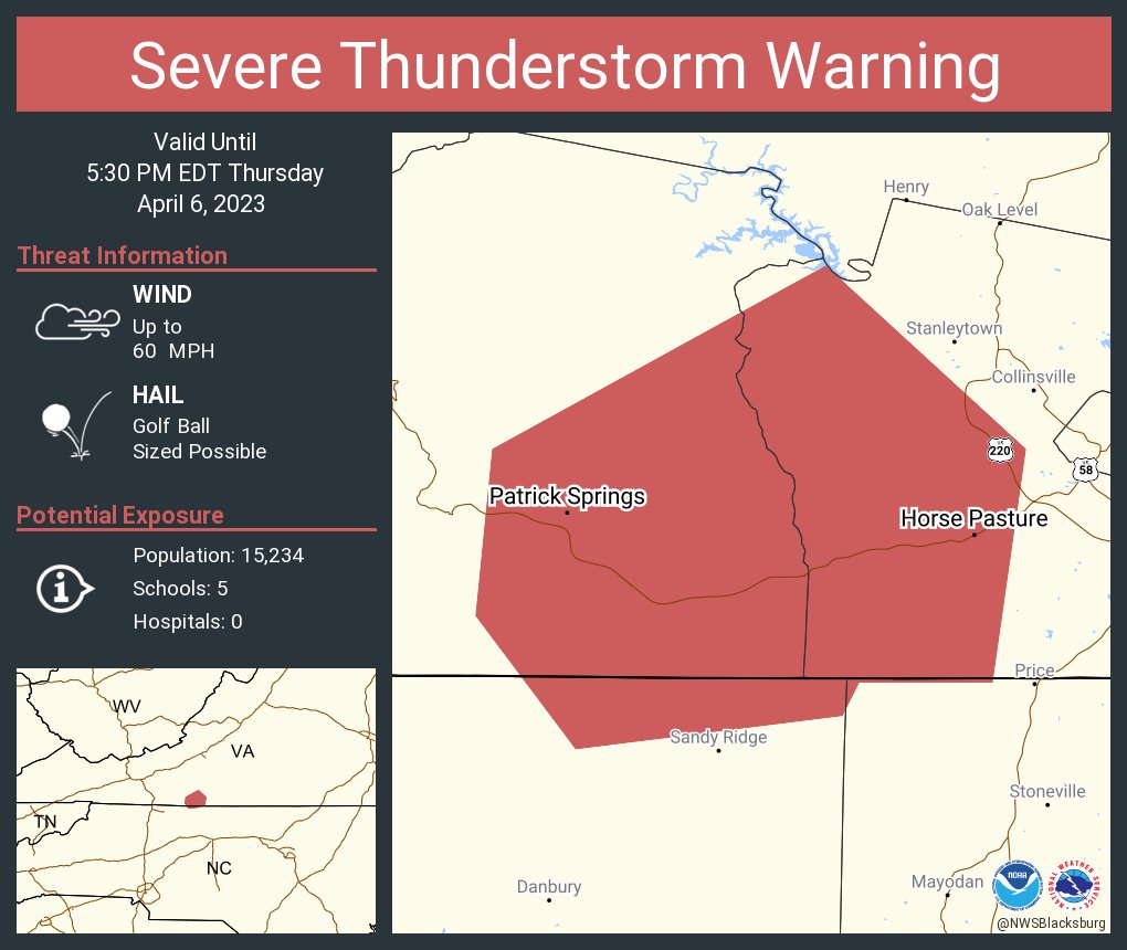 NWS Severe Tstorm on Twitter "Severe Thunderstorm Warning continues