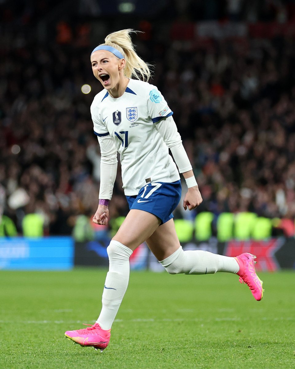 ANOTHER ICONIC WEMBLEY GOAL FOR CHLOE KELLY! 🥹