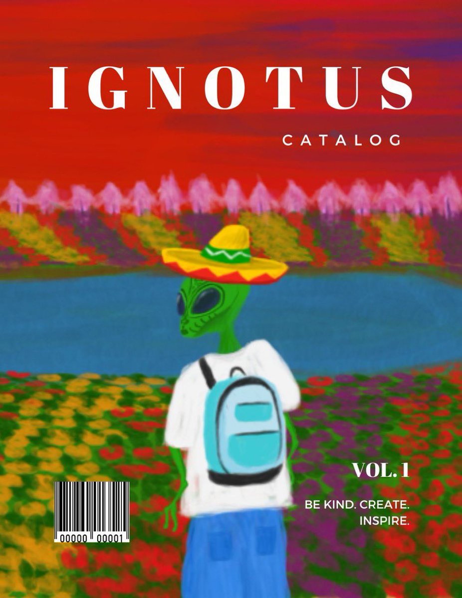 Hand painted banner from <a href="/ignotusNFT/">ignotus 👁‍🗨</a> is a banger 👽

Thanks @jxkeynft for introducing me to your project 🤝

Excited for the first volume of the Ignotus Catalogue 👀