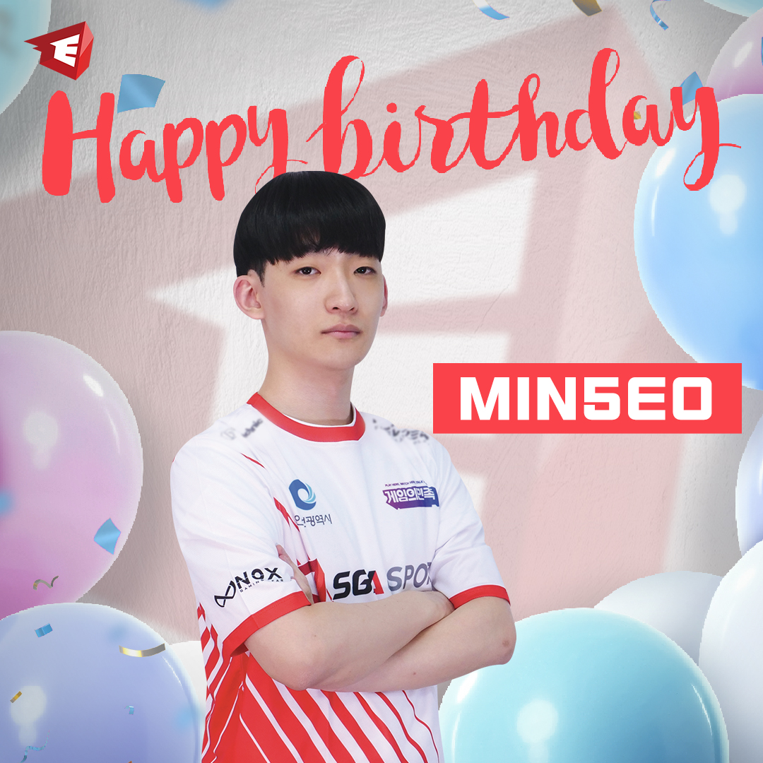 오늘은 저희 SGA 인천 카트라이더 러쉬플러스팀
민서선수의 생일입니다!

많은 축하와 응원의 메시지 부탁드립니다.

#HBD #민서