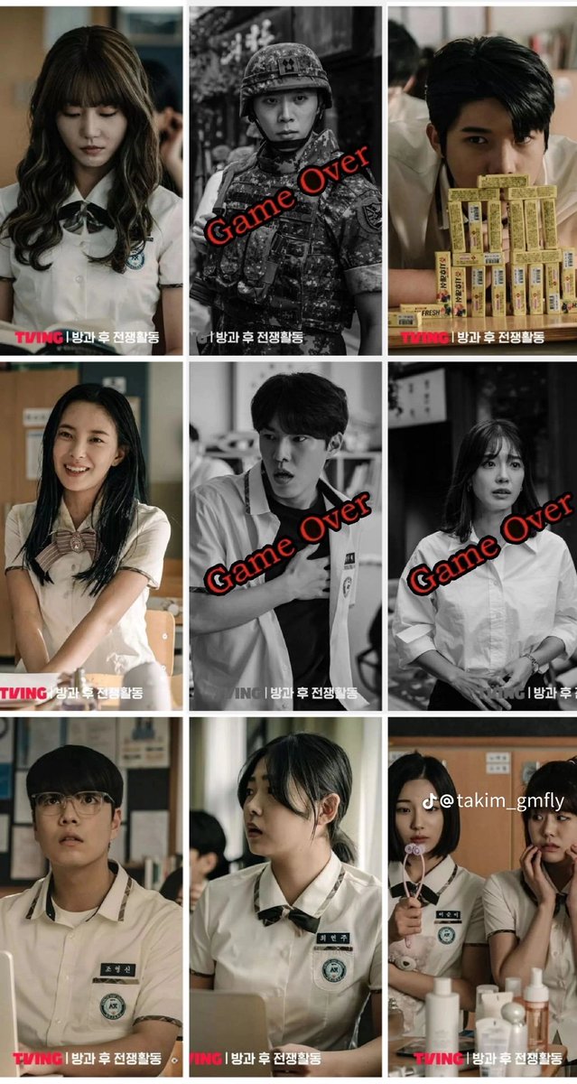 athasukie's tweet photo. Ada yang nonton drakor ini gk???
 Letnan Leee gk rela dia ikutan metong kek guru park 😭😭 

Peleton DAS be like👇🏻
gk liatin mayat : gk mati https://t.co/r3nlgv4bEq
