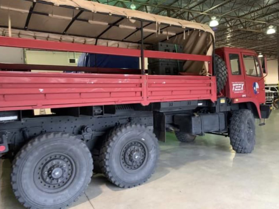 txtf_foundation's tweet photo. In response to heavy rainfall and forecasted flooding across the State of Texas, Texas A&amp;M Task Force 1 (TX-TF1) has deployed 6 Water Rescue Squads and 2 High Profile Vehicles (HPV) at the request of the Governor and @TDEM 

Photo / Post Credit: @txtf1 https://t.co/B2dVko41nK