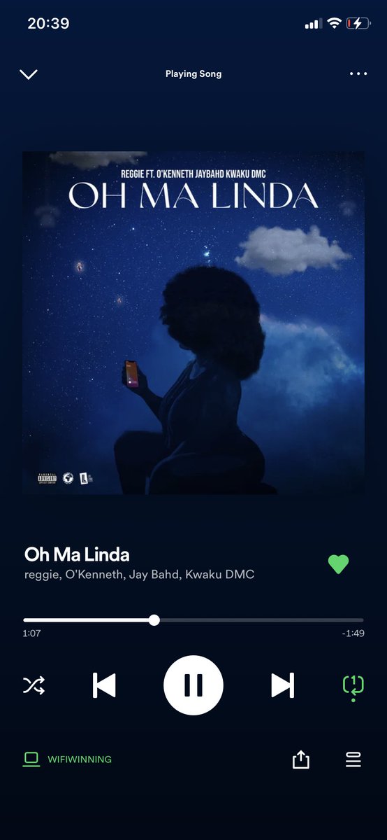 wifiwrldw's tweet photo. On Repeat! #OhMaLinda by @ReggieOsei3 🔥 🕺 #Asakaa https://t.co/p9zn24ZoeJ