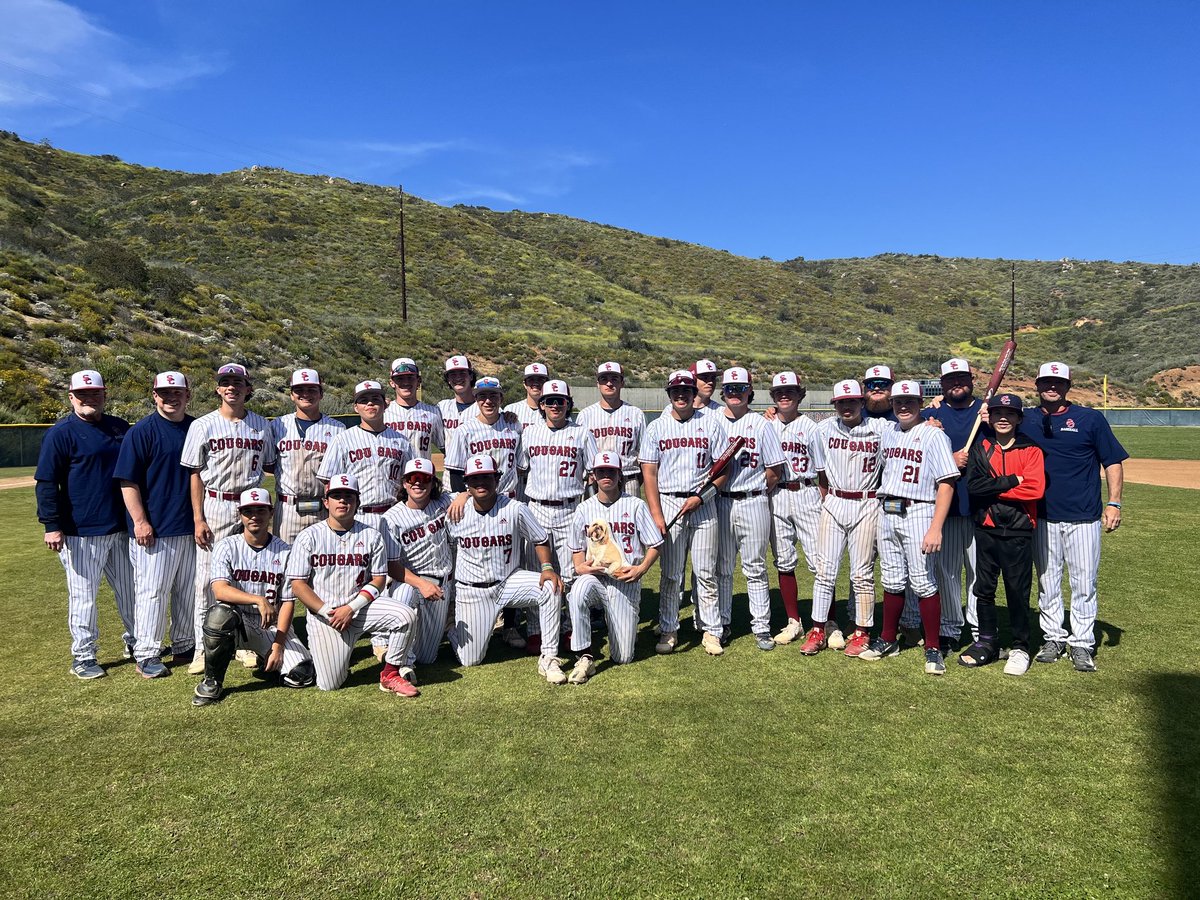 Steele_Baseball's tweet photo. SCHS Cougars WIN then Lions Tournament Classic Division.

Cougars beat the Palisades by a score of 6-2 today in the Championship Game of the Lions Tournament!!
Rah Rah Cougars!

@SDPreps @EC_Preps_SD @SDPrepInsider https://t.co/e4qDo4VTsm