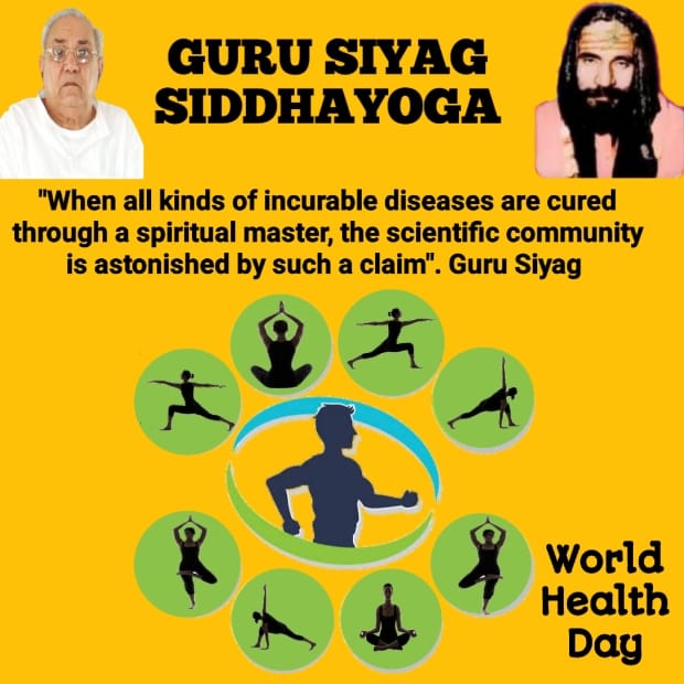 ChaseerHitesh's tweet photo. #worldhealthdayforall
Today is World Health Day! Today we recognize that mental health is as important as physical health. Practice Guru Siyag Siddhayoga disclosed by Kalki Avatar Guru Siyag for physical, mental and spiritual health https://t.co/nP5v84tJVX