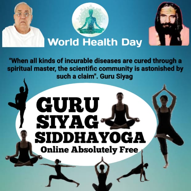Wish all my fellow brothers a very happy World Health day. Stay healthy and stay blessed by practicing Guru Siyag Siddhayoga disclosed by Kalki Avatar Guru Siyag
#worldhealthdayforall