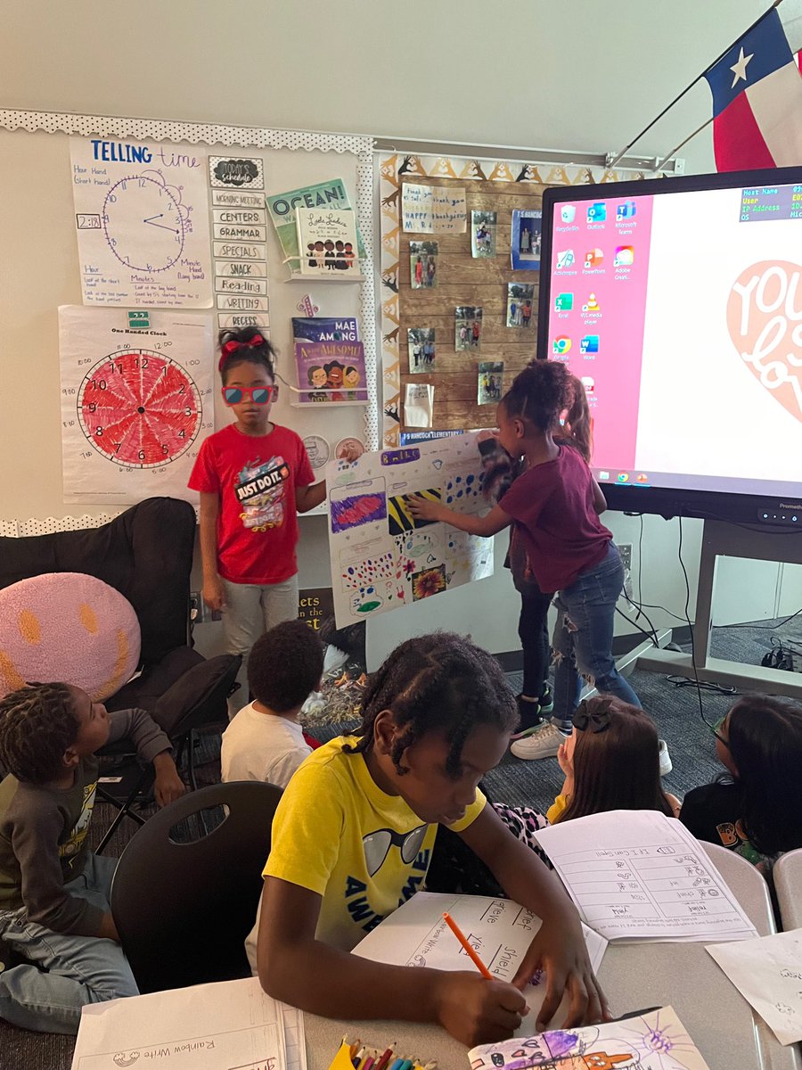 CFISD_Hancock's tweet photo. Look at these presenters in #MsRodriguezโs second grade classroom! #ResearchProjects #PresentationSkills ๐คฉ @FelderTamera @CarrieAnneEd https://t.co/pNau0qFdqk