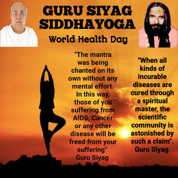 A healthful lifestyle provides the means to lead a full life with meaning and purpose, you get this by practicing Guru Siyag Siddhayoga disclosed by Kalki Avatar Guru Siyag
#worldhealthdayforall