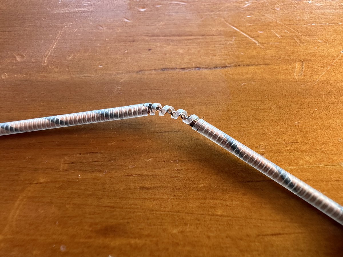 After 7 years we are sad to say farewell to an integral part of our sound... appearing at every gig and on every recording we've ever made... RIP Morgan's E string ☠️