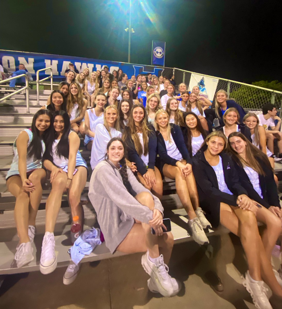 We had a fun night cheering on our baseball and softball teams to victory against Marcus and Plano East on Tuesday!! #hpnd 🥎⚾️💙🖤