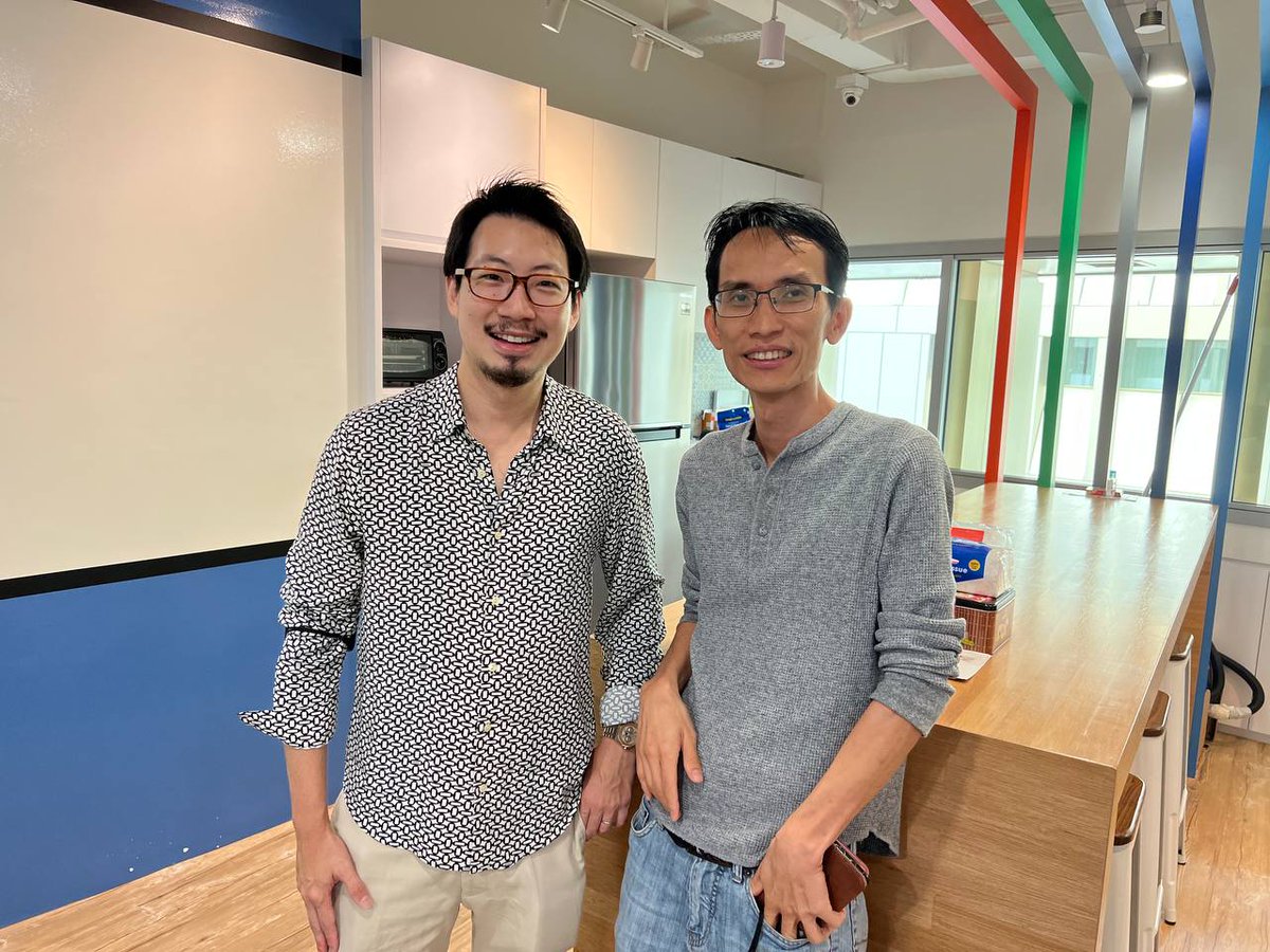 .<a href="/baklavaspace/">Baklava Space (aka BAVA) 🧑‍🍳</a> exploring collaboration opportunities with @eug_ng of <a href="/openeden_hq/">OpenEden</a>.