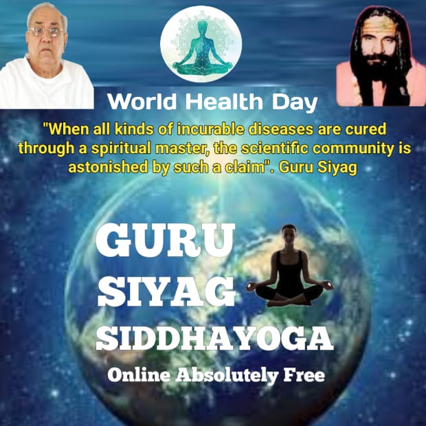 RGssy's tweet photo. A healthful lifestyle provides the means to lead a full life with meaning and purpose, you get this by practicing Guru Siyag Siddhayoga disclosed by Kalki Avatar Guru Siyag
#worldhealthdayforall https://t.co/H1Jb7Rr7HU