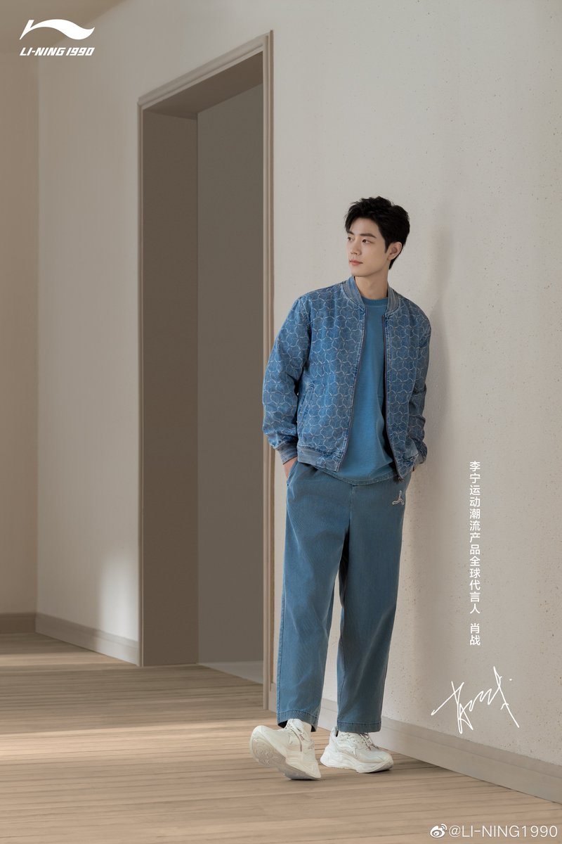 xzhan1005's tweet photo. #XIAOZHAN X LI-NING https://t.co/pY2KJbbN2D