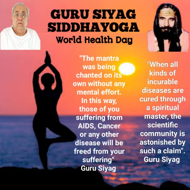 Best health of the people which can be attained by regular practice of Guru Siyag Siddhayoga disclosed by Kalki Avatar Guru Siyag
#worldhealthdayforall