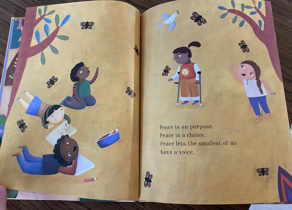 allman_miss's tweet photo. @baptistepaul I was reading your book with my 3rd graders and a student gasped and said, “It’s like the author and illustrator wanted everyone to feel welcomed when they read this book! Look at all the different kids!” I definitely got teary. The kids get it. #read #teach https://t.co/IPvEnVFh9E