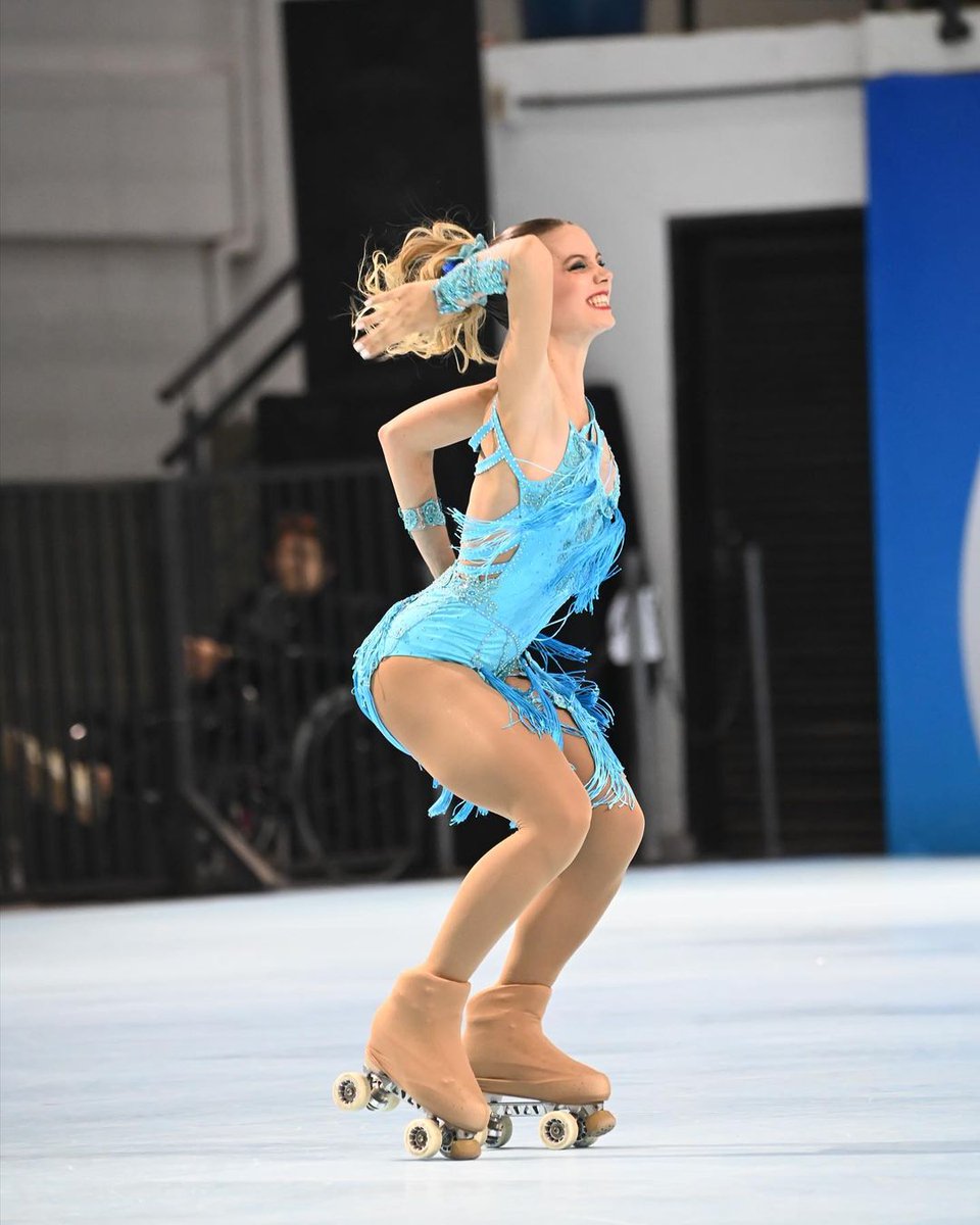 aadeporte's tweet photo. #PatínArtístico 4º puesto y medalla para Delfina Veljanovich 🇦🇷 en la categoría Solo Dance Senior Damas en los II Juegos Sudamericanos de Deportes Sobre Ruedas que se realizan en Paraguay 🇵🇾. https://t.co/Hq6vXIY0OB