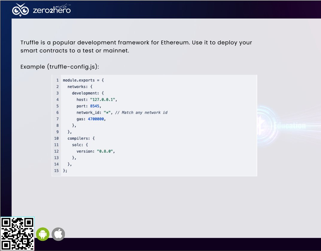 zero2hero_uk's tweet image. Solidity Tip: Deploying contracts using Truffle
#Truffle #SmartContractDeployment #EthereumFramework
