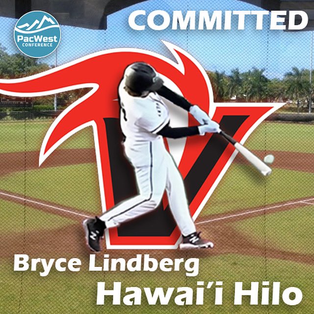 I’m excited to announce that I have committed to University of Hawai’i at Hilo! I want to thank all my coaches, teammates, family, and friends for helping me achieve my dreams.

Thank you Coach Snell, Coach Summers, Coach Jensen, and the UH Hilo coaching staff
#ImuaVulcans 🌋