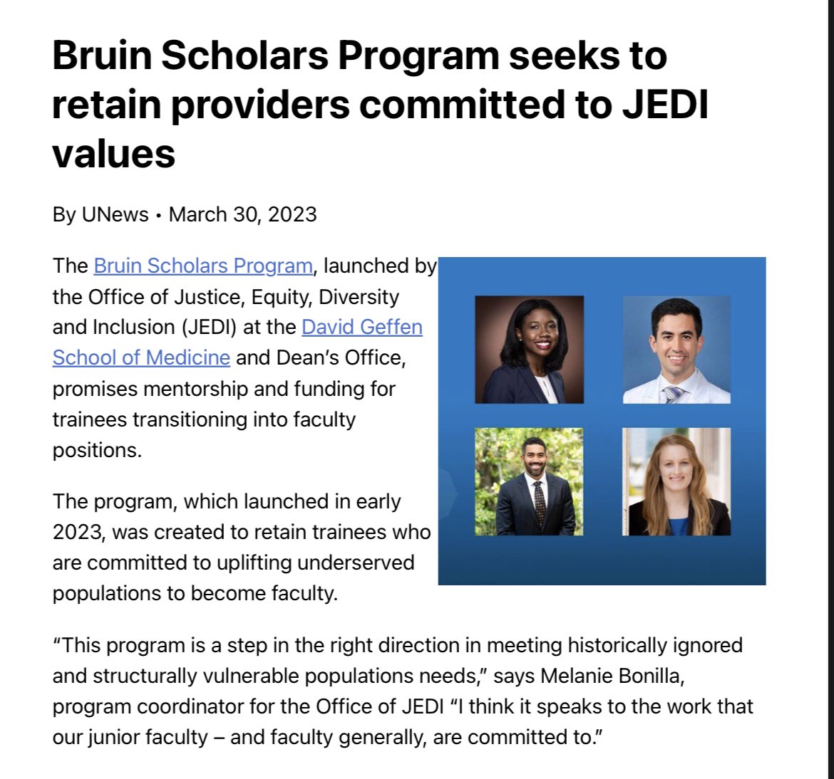 Beyond thrilled to be joining @UclaUrology and @yourMLKCH team this fall. From @DoT_UMMS at @UMichMedSchool to incredible mentorship and support for DEI work at @UMichUrology, excited to continue serving in this space at @UCLAHealth